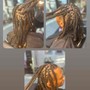 Basic shampoo+Retwist +2 strands or Plaits