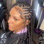 DM Questions FAST response ..Knotless braids/ Hair included