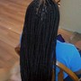 Small Bohemian Box Braids