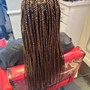 Knotless box braids