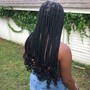 Medium Knotless Braids