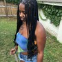 Medium Knotless Braids