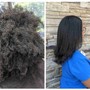 Silk Press Natural Hair