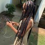 Feedin braids small to back