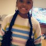 Small knotless Braids