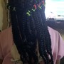 Small knotless Braids