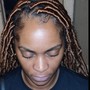 Starter locs comb twist