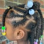 KIDS Boho Goddess Knotless Braids/ 10 & under