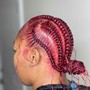 Stitch braids (6-braids)