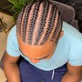 4 stitch braids (Men)