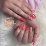 3-D Nail Art 2 nails