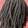 Starter Locs Two Strand Twist Method