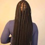 Micro locs past shoulder