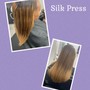 Keratin Smoothing Treatment includes Silk Press