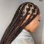 Natural hair braids