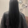 Braids knottless mid back