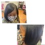 Root Touch Up & Silk Press