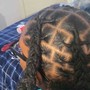 10+ Cornrows (Full Head)