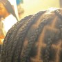 Medium Knotless Braids