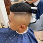 Gentleman’s haircut with Black Mask Facial