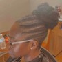 Flat Twist Updo