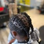 Kid's Fulani Braids Lemonade Braids(Natural hair)