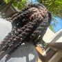 Woman Loc Retwist (ear length)