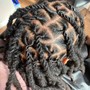 Loc Maintenance (retwist with no style)