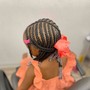 Baby bare Braids- W/ WEAVE