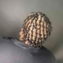 Short Afro Starter locs