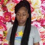 Medium Knotless Braids