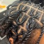 Shampoo with your braids