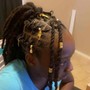 Kids natural hair Braids