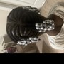 Kid's Braids w/ Natural Hair