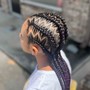 Kid's cornrow style 1-2 years old