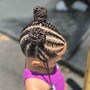 Kid's Braided Ponytail