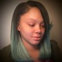 Sew-in with Feed in Braids