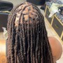 Island twist with real human hair