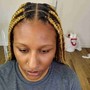 Knotless braids