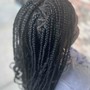 Crochet Braid down