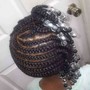 Natural Hair Braid Style