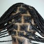 Small Knotless Braids (Mid back Length)