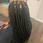 Medium Knotless Box Braids