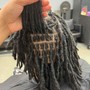 (60-120 locs) Interlocking Loc Retwist