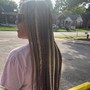 Med Knotless Box Braids