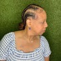 Cornrows - natural hair