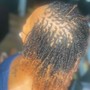 Microlocs extentions w/hair