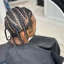 Simple Men Style Braids