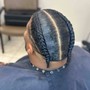 Simple Men Style Braids