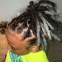 Kid's Starter Locs w/ Style Added